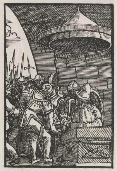 The Fall and Redemption of Man: Pilate Washing his Hands, c. 1515 by Albrecht Altdorfer