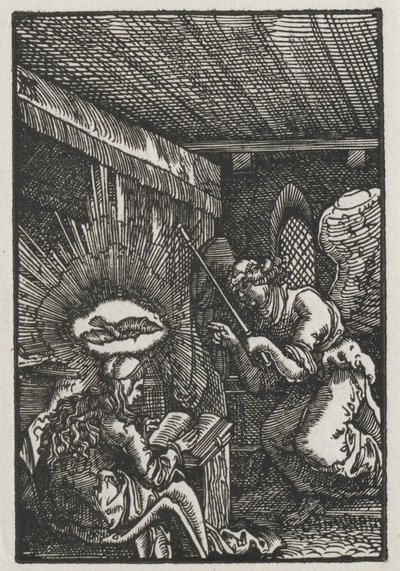 The Fall and Redemption of Man: The Annunciation by Albrecht Altdorfer