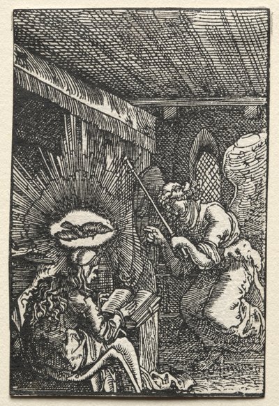 The Fall and Redemption of Man: The Annunciation by Albrecht Altdorfer