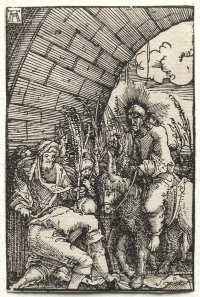 The Fall and Redemption of Man: The Entry into Jerusalem by Albrecht Altdorfer