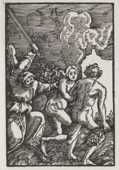 The Fall and Redemption of Man: The Expulsion from Eden by Albrecht Altdorfer