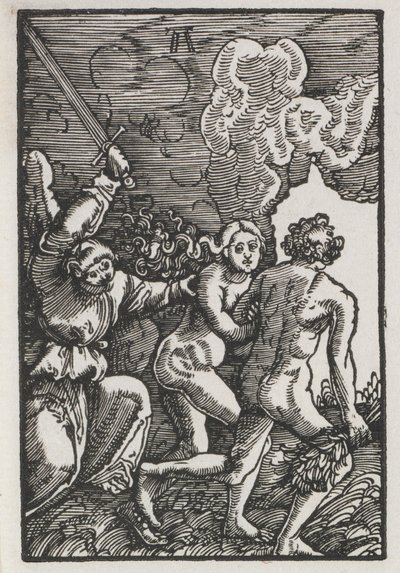The Fall and Redemption of Man: The Expulsion from Eden by Albrecht Altdorfer