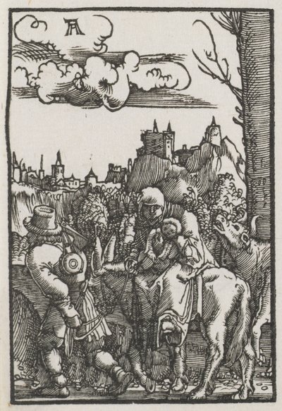 The Fall and Redemption of Man: The Flight into Egypt by Albrecht Altdorfer