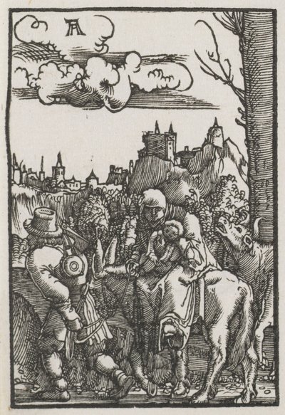 The Fall and Redemption of Man: The Flight into Egypt by Albrecht Altdorfer
