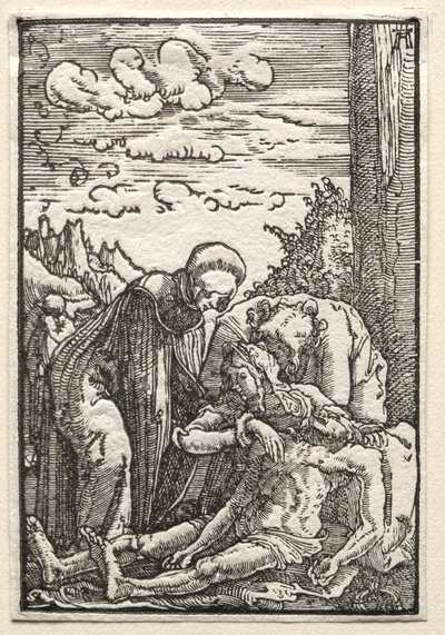 The Fall and Redemption of Man: The Lamentation beneath the Cross by Albrecht Altdorfer