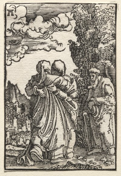 The Fall and Redemption of Man: The Visitation by Albrecht Altdorfer