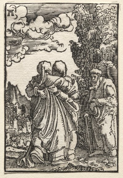 The Fall and Redemption of Man: The Visitation by Albrecht Altdorfer
