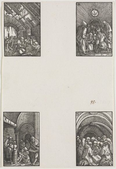 The Fall and Redemption of Man, c. 1515 by Albrecht Altdorfer