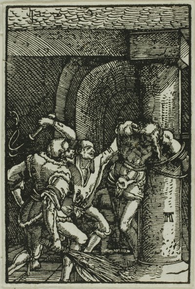 The Flagellation, from The Fall and Redemption of Man by Albrecht Altdorfer