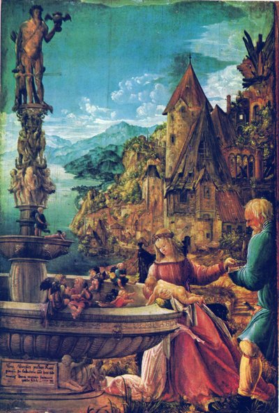 The Rest on The Flight into Egypt by Albrecht Altdorfer