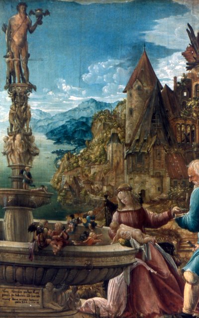 The Rest on the Flight into Egypt by Albrecht Altdorfer