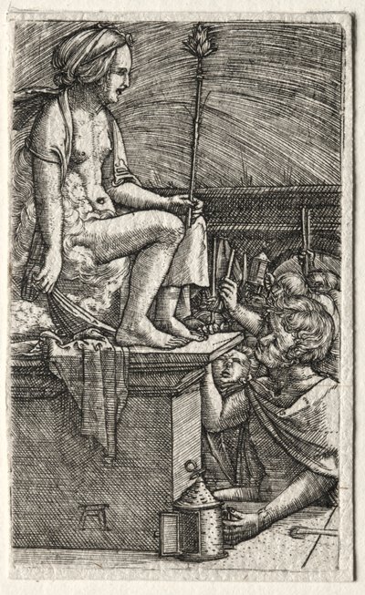 The Roman Courtesan or The Revenge of the Sorcerer Virgil by Albrecht Altdorfer
