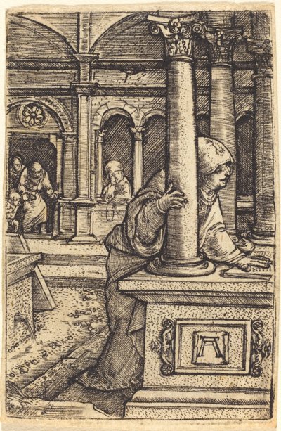 The Virgin Seeking Jesus in the Temple by Albrecht Altdorfer