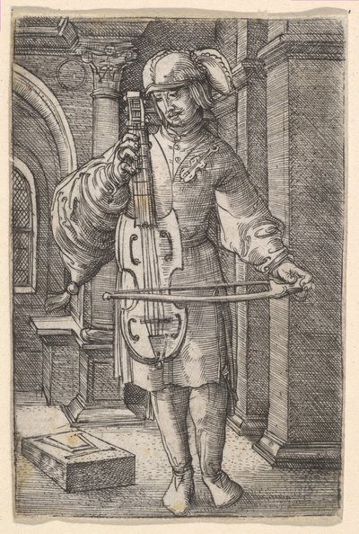 Violin Player by Albrecht Altdorfer