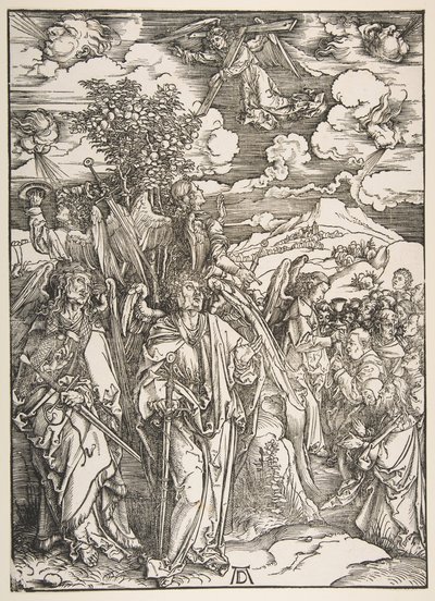 Angels Restraining the Four Winds by Albrecht Dürer