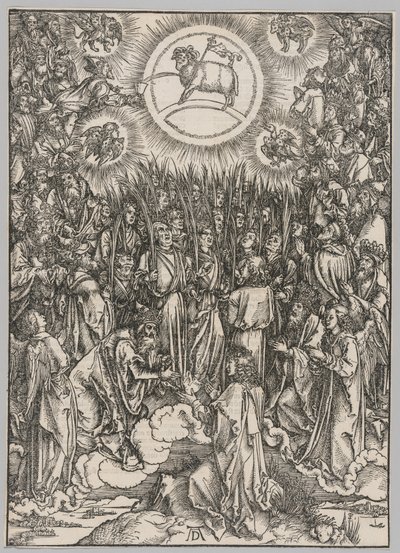 Apocalypse: The Adoration of the Lamb—The Hymn of the Chosen by Albrecht Dürer