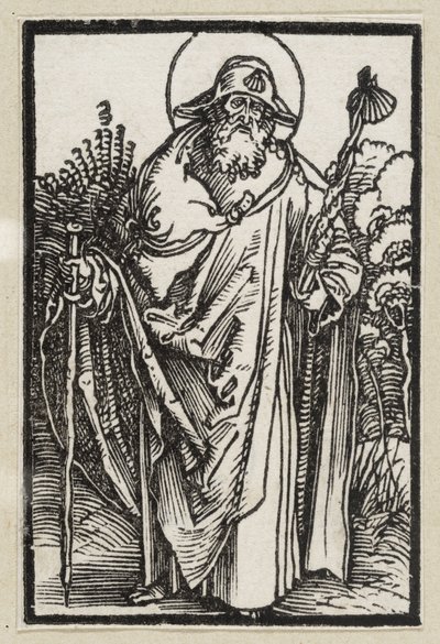 Apostle James the Greater (63 Religious Scenes) by Albrecht Dürer