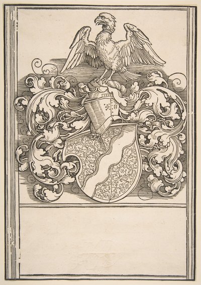 Arms of Michel Beheim by Albrecht Dürer