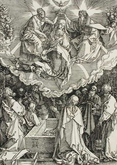 Assumption and Coronation of the Virgin by Albrecht Dürer