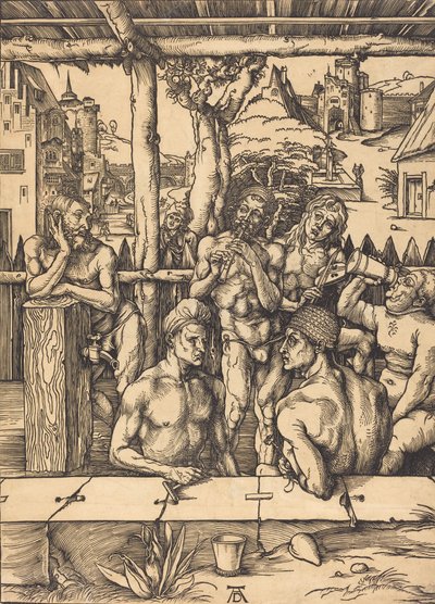 Bath House by Albrecht Dürer