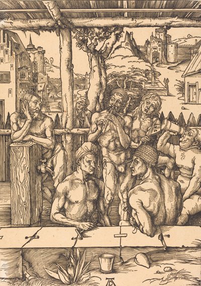 Bath House by Albrecht Dürer