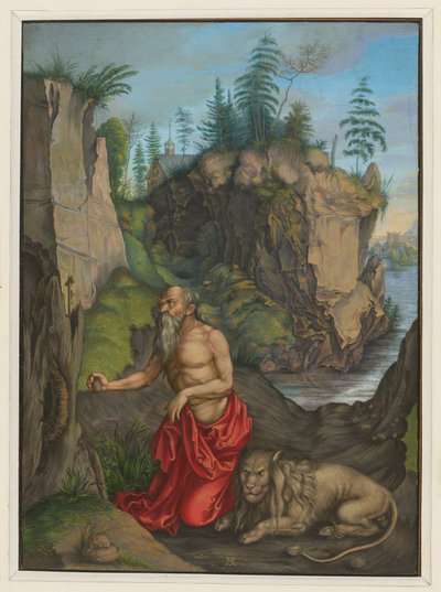 Penance of Saint Jerome by Albrecht Dürer