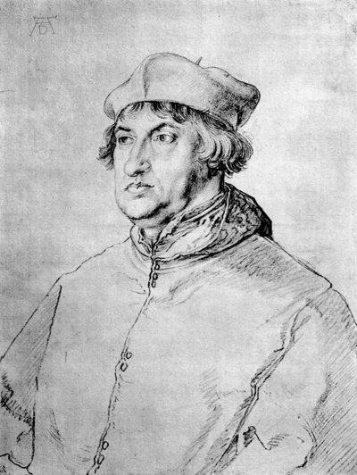 Cardinal Albrecht of Brandenburg by Albrecht Dürer