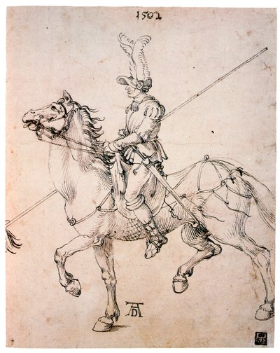 Cavalier with Lance, 1502 by Albrecht Dürer