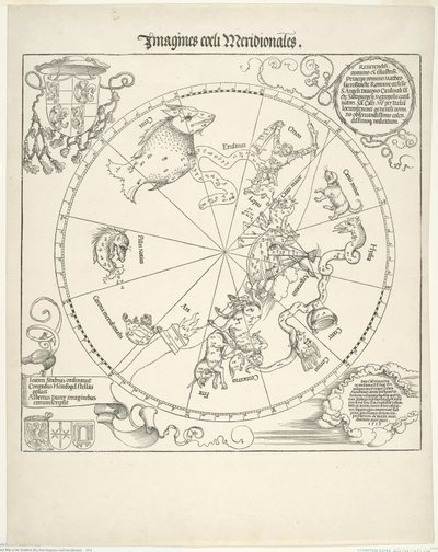 Celestial Map of the Southern Sky by Albrecht Dürer