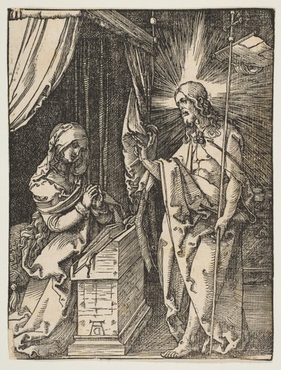Christ Appearing to His Mother, from The Small Passion, ca. 1510 by Albrecht Dürer