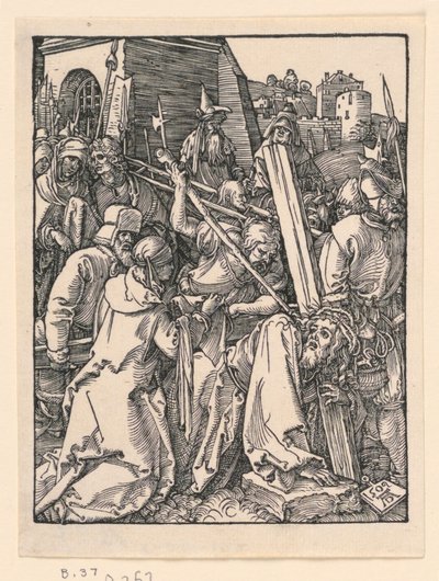 Christ Bearing the Cross, from The Little Passion Series by Albrecht Dürer