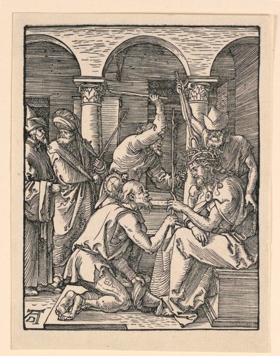 Christ Crowned with Thorns, from The Little Passion Series by Albrecht Dürer