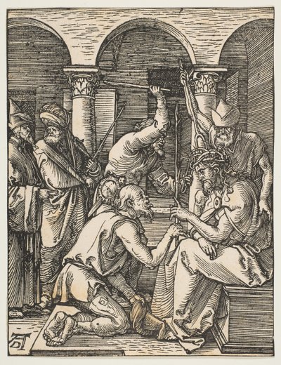 Christ Crowned with Thorns, from The Small Passion by Albrecht Dürer