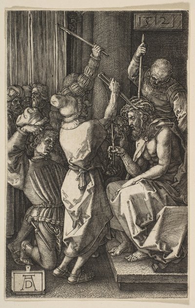 Christ Crowned with Thorns, from the Engraved Passion by Albrecht Dürer