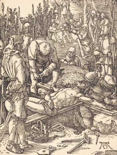 Christ Nailed to the Cross, probably c. 1509-1510 by Albrecht Dürer