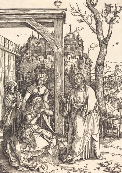 Christ Taking Leave from His Mother by Albrecht Dürer