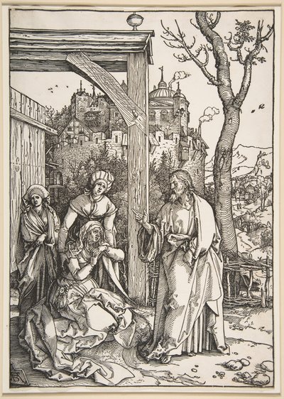 Christ Taking Leave of His Mother, from The Life of the Virgin, ca. 1504 by Albrecht Dürer