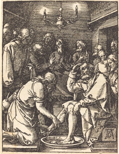 Christ Washing the Feet of the Disciples by Albrecht Dürer