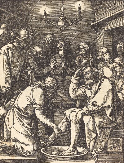 Christ Washing the Feet of the Disciples, 1509-1510 by Albrecht Dürer