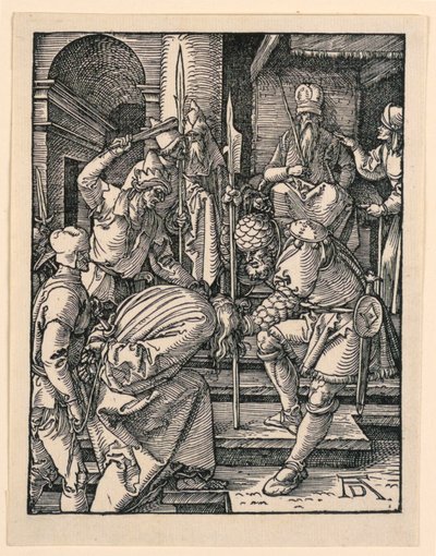 Christ before Annas, from The Little Passion Series by Albrecht Dürer