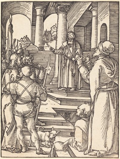 Christ before Pilate by Albrecht Dürer