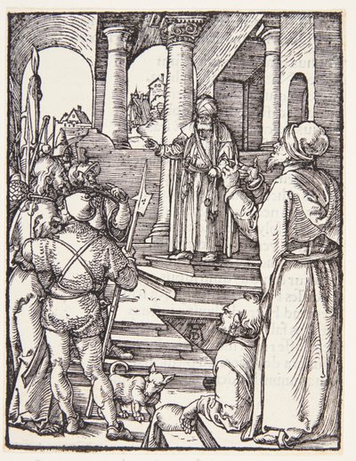 Christ before Pilate by Albrecht Dürer