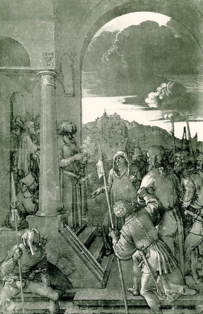 Christ before Pilate by Albrecht Dürer
