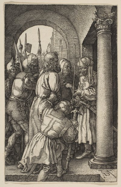 Christ Before Pilate, from The Passion, 1512 by Albrecht Dürer