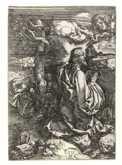 Christ in the Garden of Olive Trees, 1515 by Albrecht Dürer