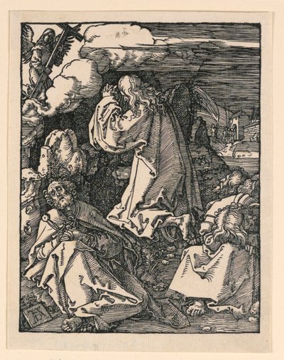 Christ on the Mount of Olives (The Agony in the Garden), from The Little Passion Series by Albrecht Dürer