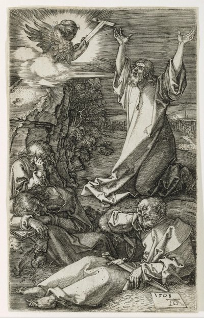 Christ on the Mount of Olives by Albrecht Dürer