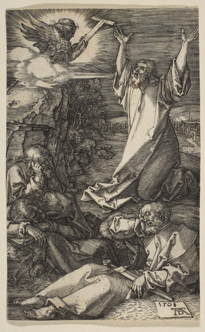 Christ on the Mount of Olives, from The Passion by Albrecht Dürer