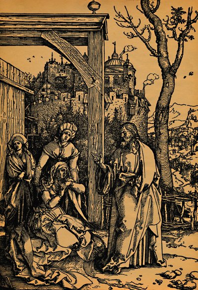 Christ Taking Leave of His Mother by Albrecht Dürer
