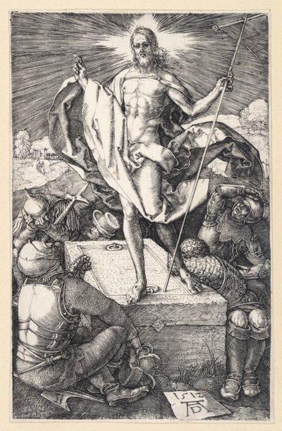 The Resurrection of Christ (Engraved Passion) by Albrecht Dürer
